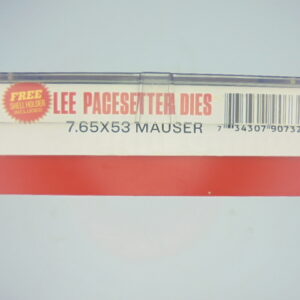 JEUX OUTILS ACIER LEE CALIBRE 7.65X53 MAUSER