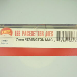JEUX OUTILS ACIER LEE CALIBRE 7 REMINGTON MAGNUM