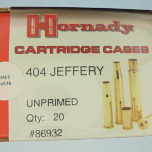 DOUILLES HORNADY CALIBRE 404 JEFFREY (X 20)