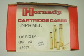 DOUILLES HORNADY CALIBRE 416 RIGBY (X 20)