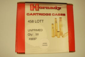 DOUILLES HORNADY CALIBRE 458 LOTT (X 50)