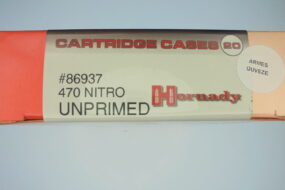 DOUILLES HORNADY CALIBRE 470 NITRO (X 20)
