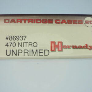 DOUILLES HORNADY CALIBRE 470 NITRO (X 20)