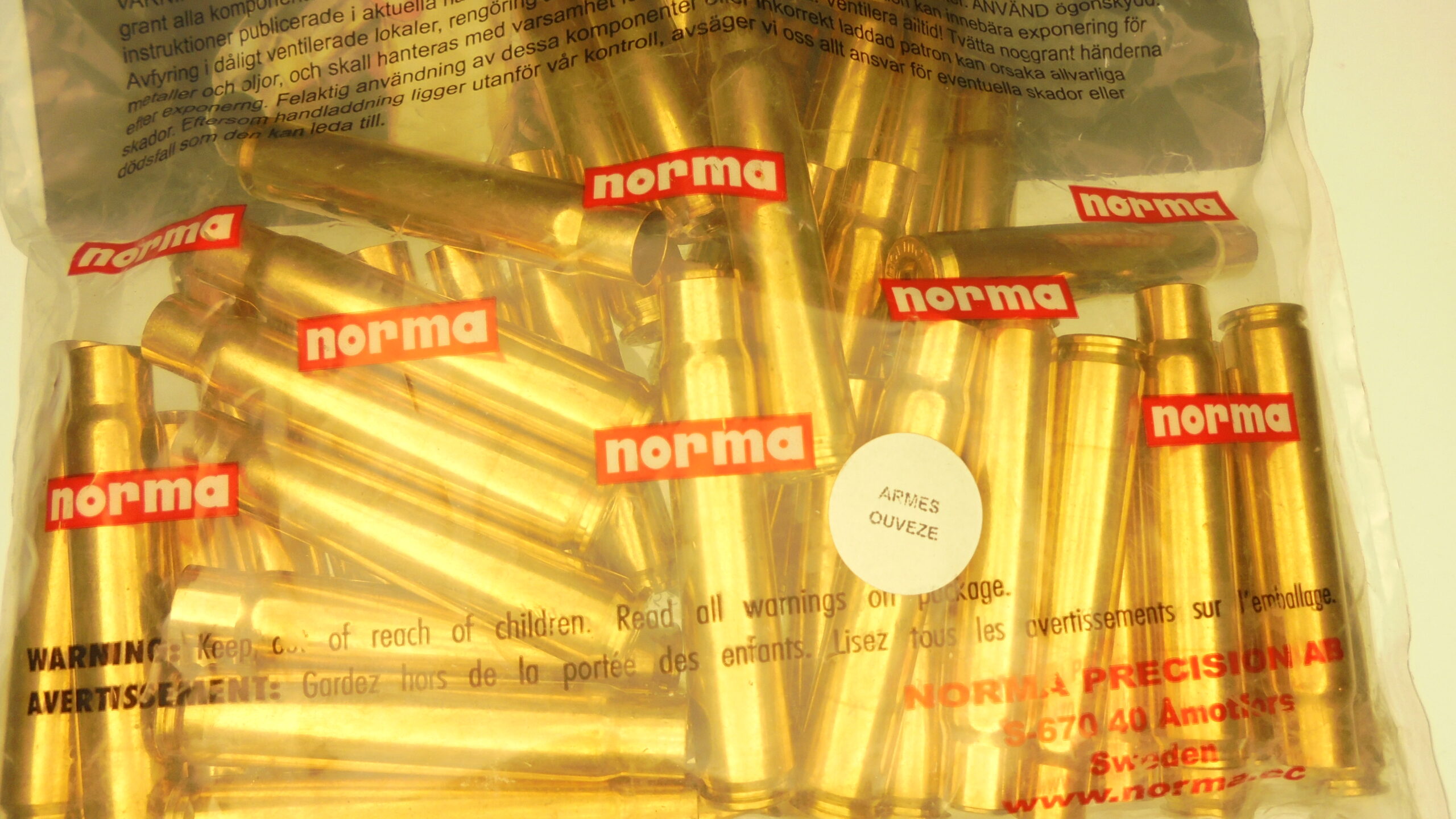 DOUILLES NORMA CALIBRE 9.3X62 (X 50) – Image 3