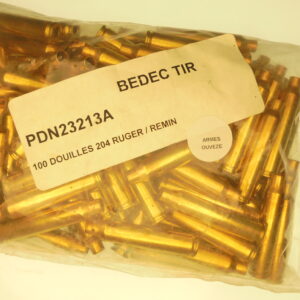 DOUILLES REMINGTON CALIBRE 204 RUGER (X100)