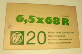 DOUILLES RWS CALIBRE 6.5X68R (X 20)