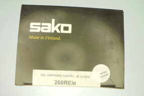 DOUILLES SAKO CALIBRE 260 REMINGTON (X 100)