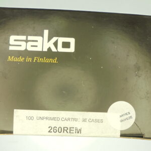 DOUILLES SAKO CALIBRE 260 REMINGTON (X 100)