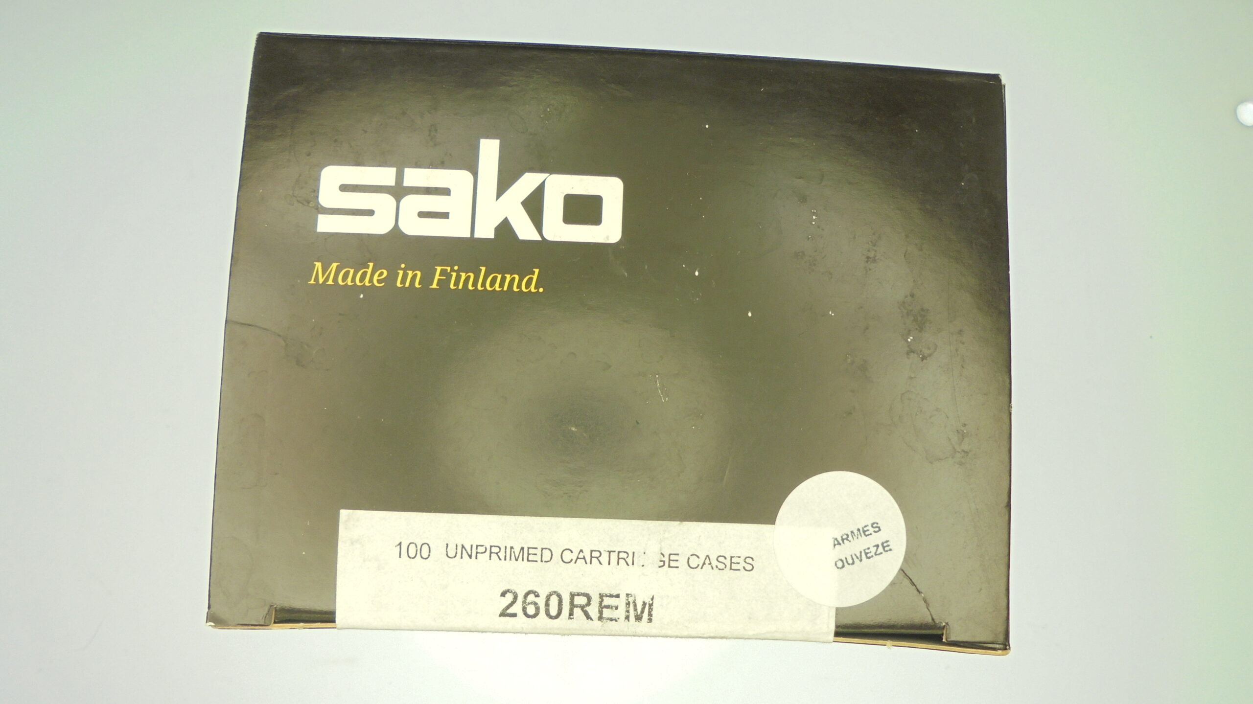 DOUILLES SAKO CALIBRE 260 REMINGTON (X 100)