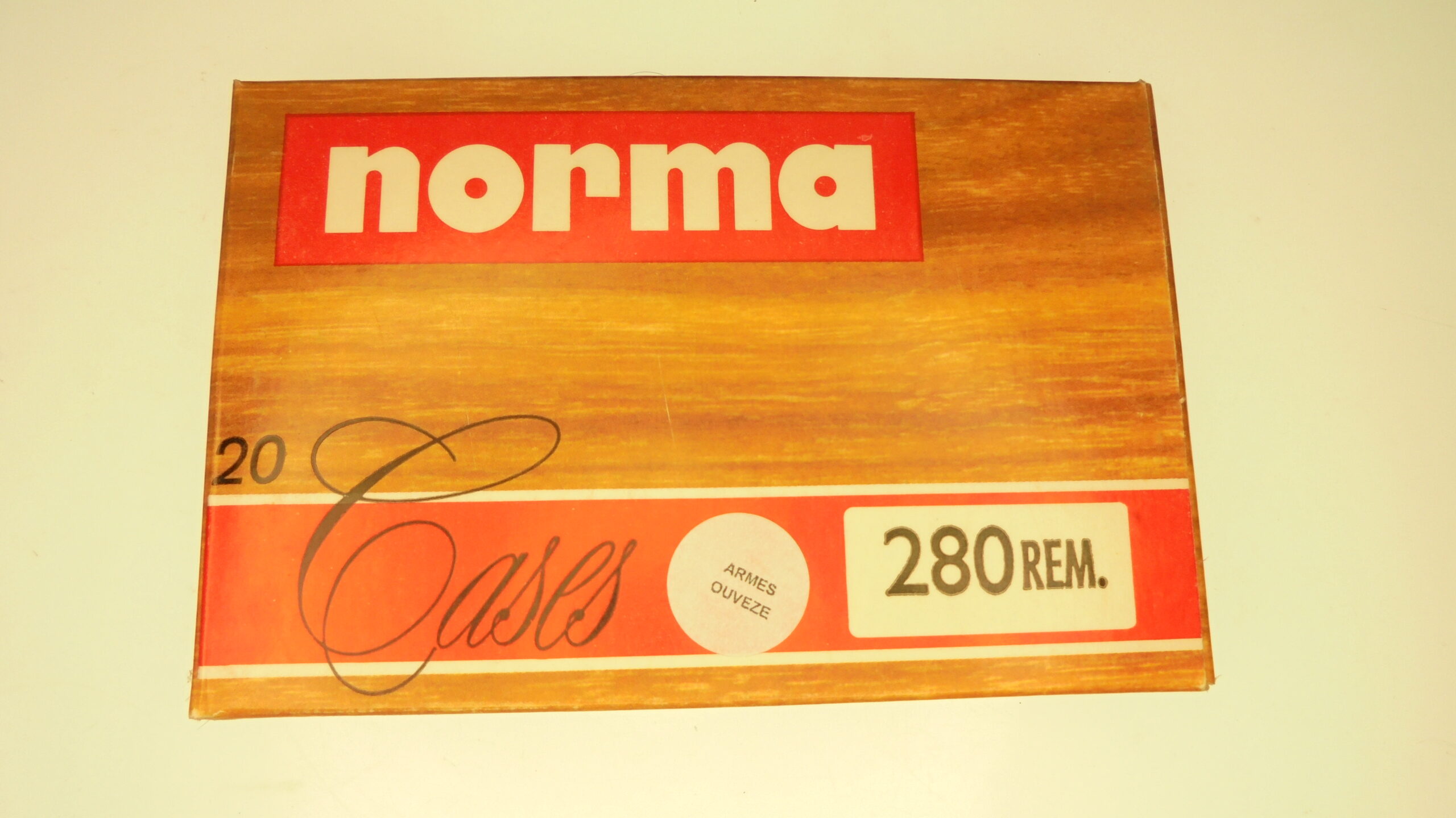 DOUILLES NORMA CALIBRE 280 REMINGTON (X 20)