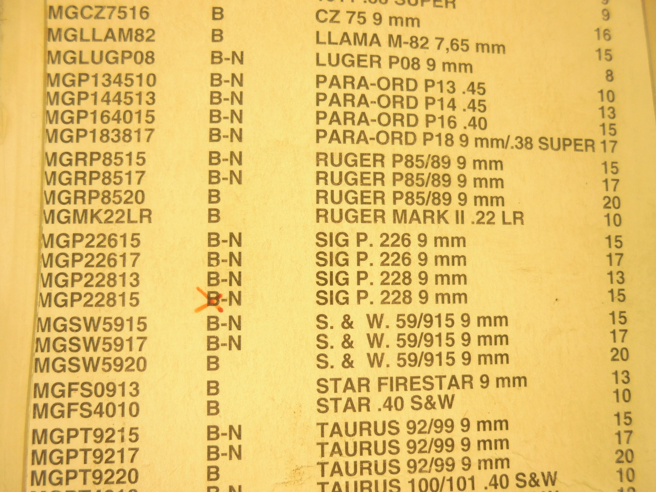 CHARGEUR SIG P228 CALIBRE 9X19 – Image 7