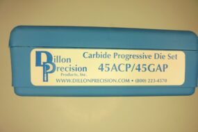 JEUX OUTILS CARBURE DILLON CALIBRE 45ACP