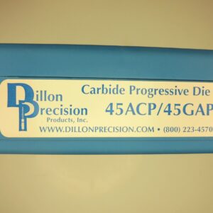 JEUX OUTILS CARBURE DILLON CALIBRE 45ACP